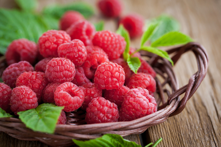 พืชตระกูลเบอร์รี่น่าปลูก พันธุ์ที่สาม คือ ราสเบอร์รี่ (Raspberry) มีถิ่นกำเนิดมาจากยุโรป  มีผลขนาดเล็ก สีแดง รสชาติหวานอมเปรี้ยว